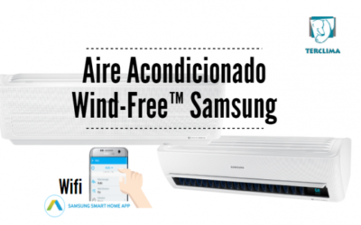 Lo último en tecnología: Aire Acondicionado Wind-Free™ de SAMSUNG