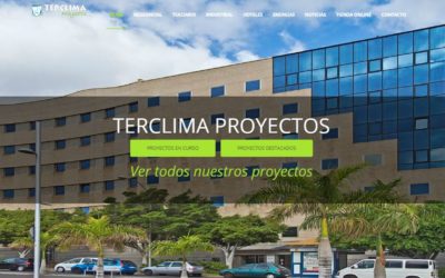 Nueva web Terclima Proyectos. Más de 30 años de experiencia