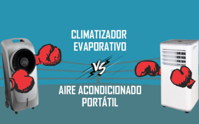 ► AIRE ACONDICIONADO PORTÁTIL O CLIMATIZADOR EVAPORATIVO ¿EN QUÉ SE DIFERENCIAN?