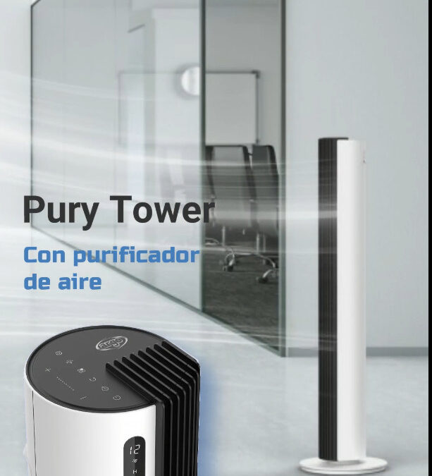 ►¿Buscas un ventilador? ARGO PURY TOWER: ventilación y purificación de aire